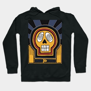 The Scream in Blue Hoodie